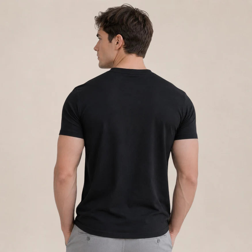 Como Buttoned Tee